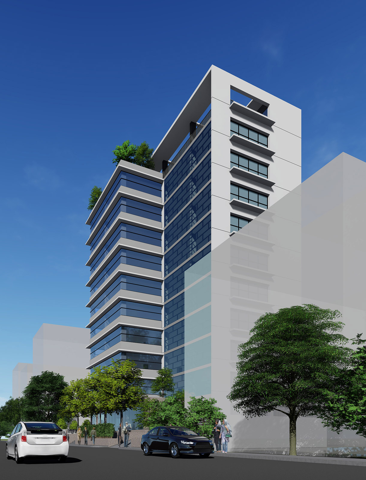 AG Heights · 达卡新商业地标的绿色建筑设计丨孟加拉国达卡丨Oli Mahmud Architects-10