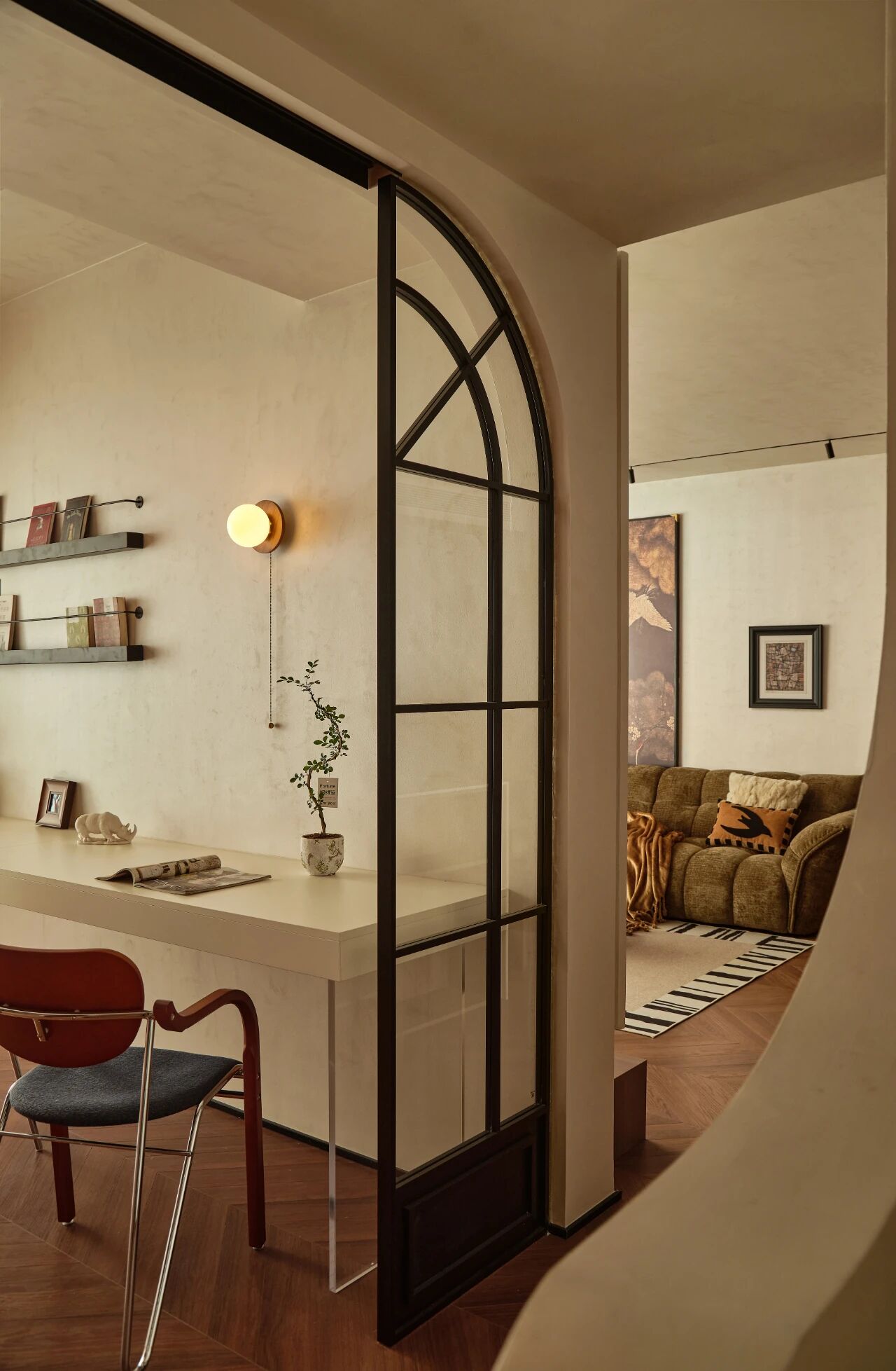 纵禾空间设计143㎡复古电影感住宅设计丨中国南京丨南京纵禾空间设计-39