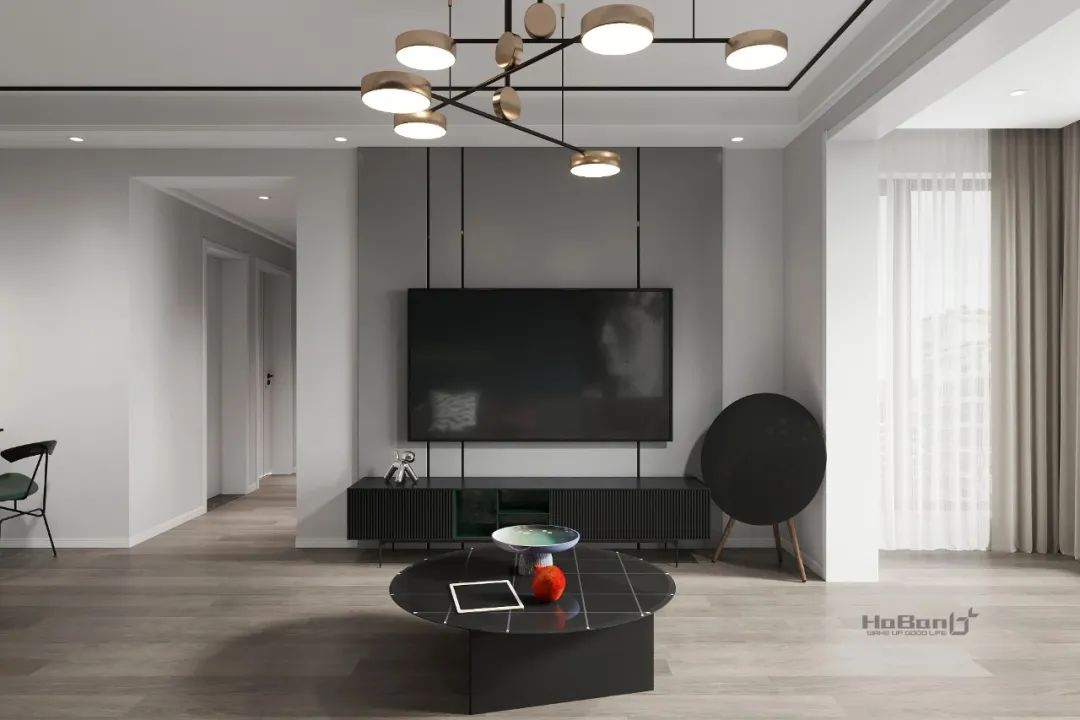 华润柒公馆 90㎡现代风,打破空间界限,感受日升日落-17