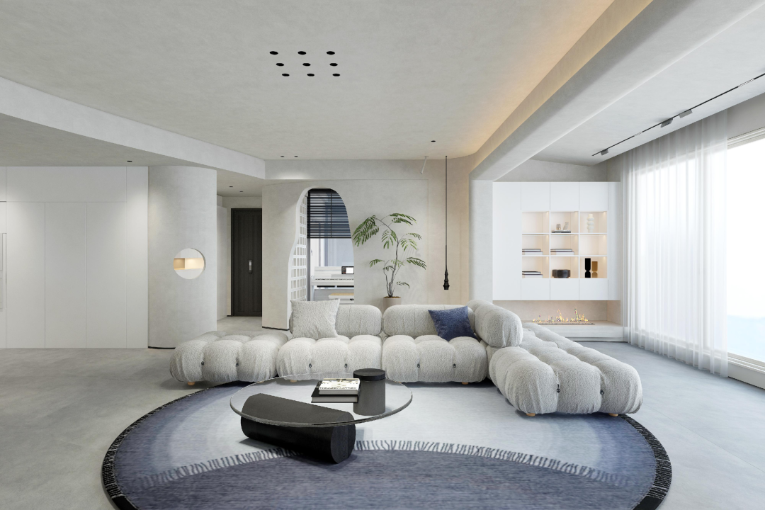 留白之间,光影与松弛感的居所丨上海半间设计贵阳分公司-16