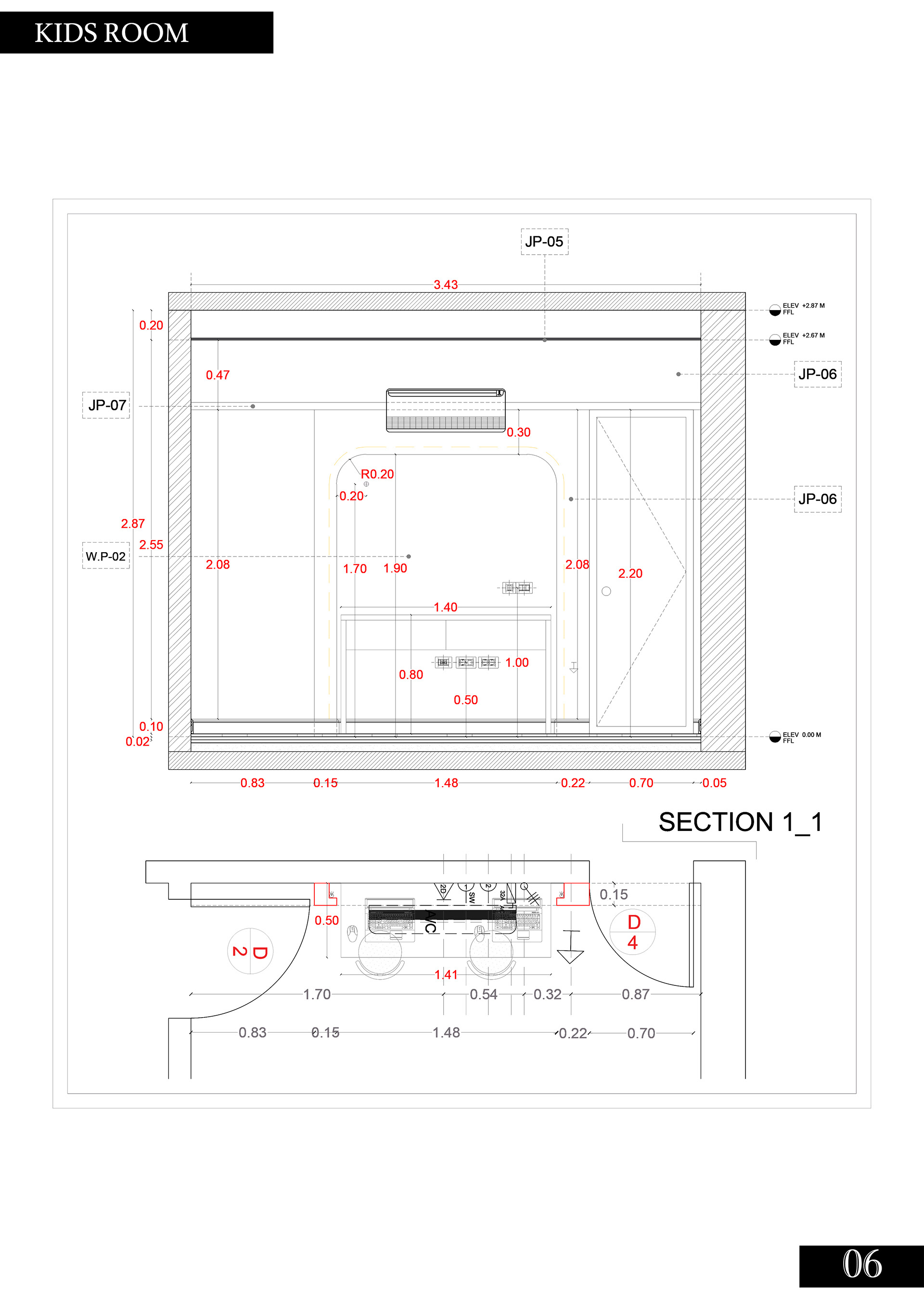 KIDS BEDROOM SHOPDRAWINGS-7