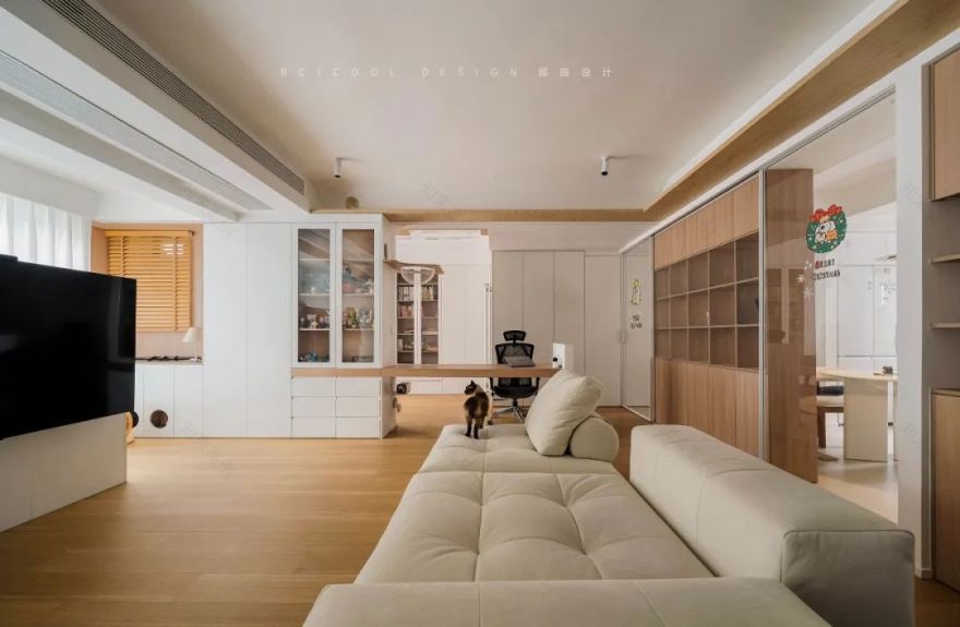 夫妻+猫之屋!去风格化,自然、松弛、可以奔跑的大储物LDK之家-62