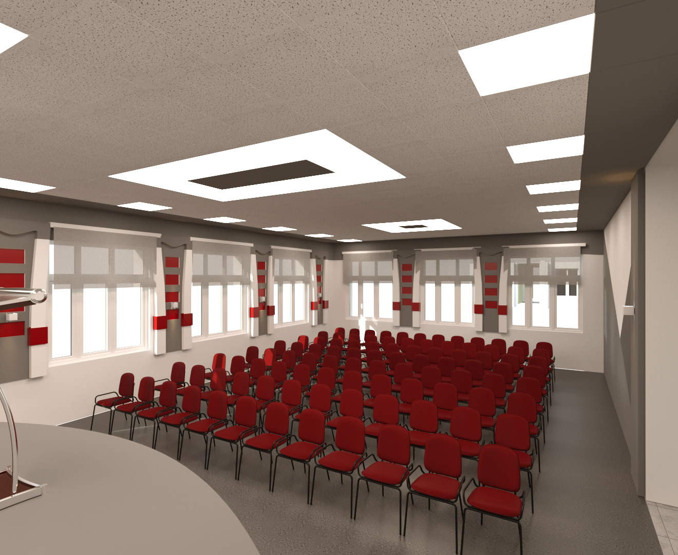 Междуреченская школа 学校设计-26