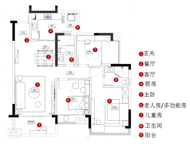 中山铂翠湾样板间丨中国中山丨广州市盘古装饰设计有限公司-33