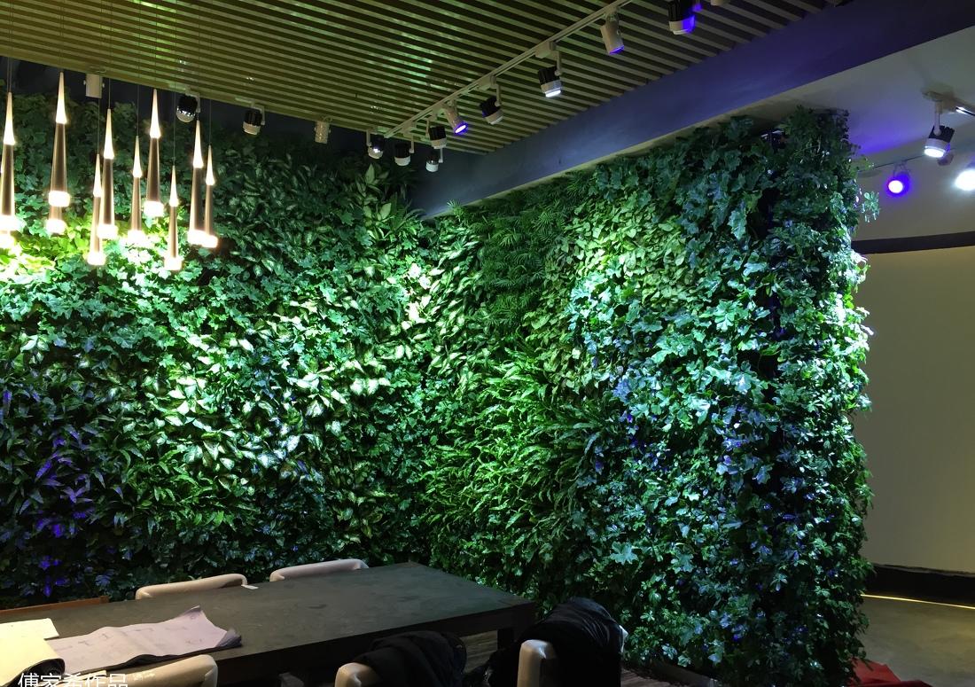 
西安国际美术城 办公室 植物墙 -0