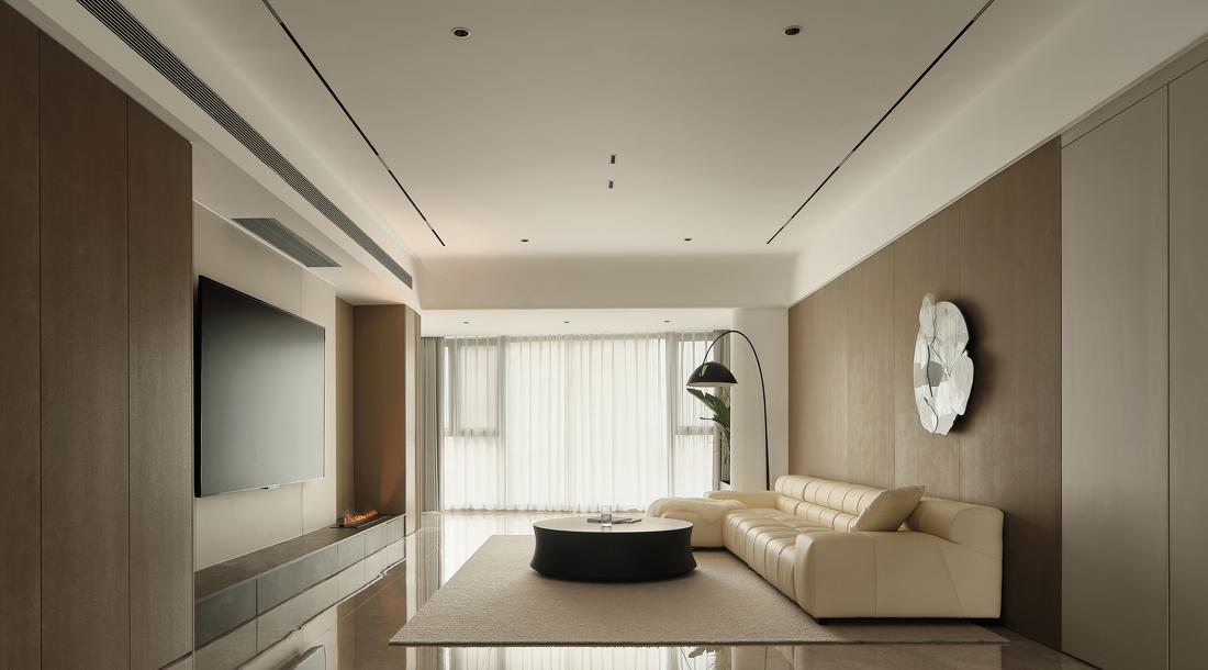 简约纯粹大平层空间设计-8