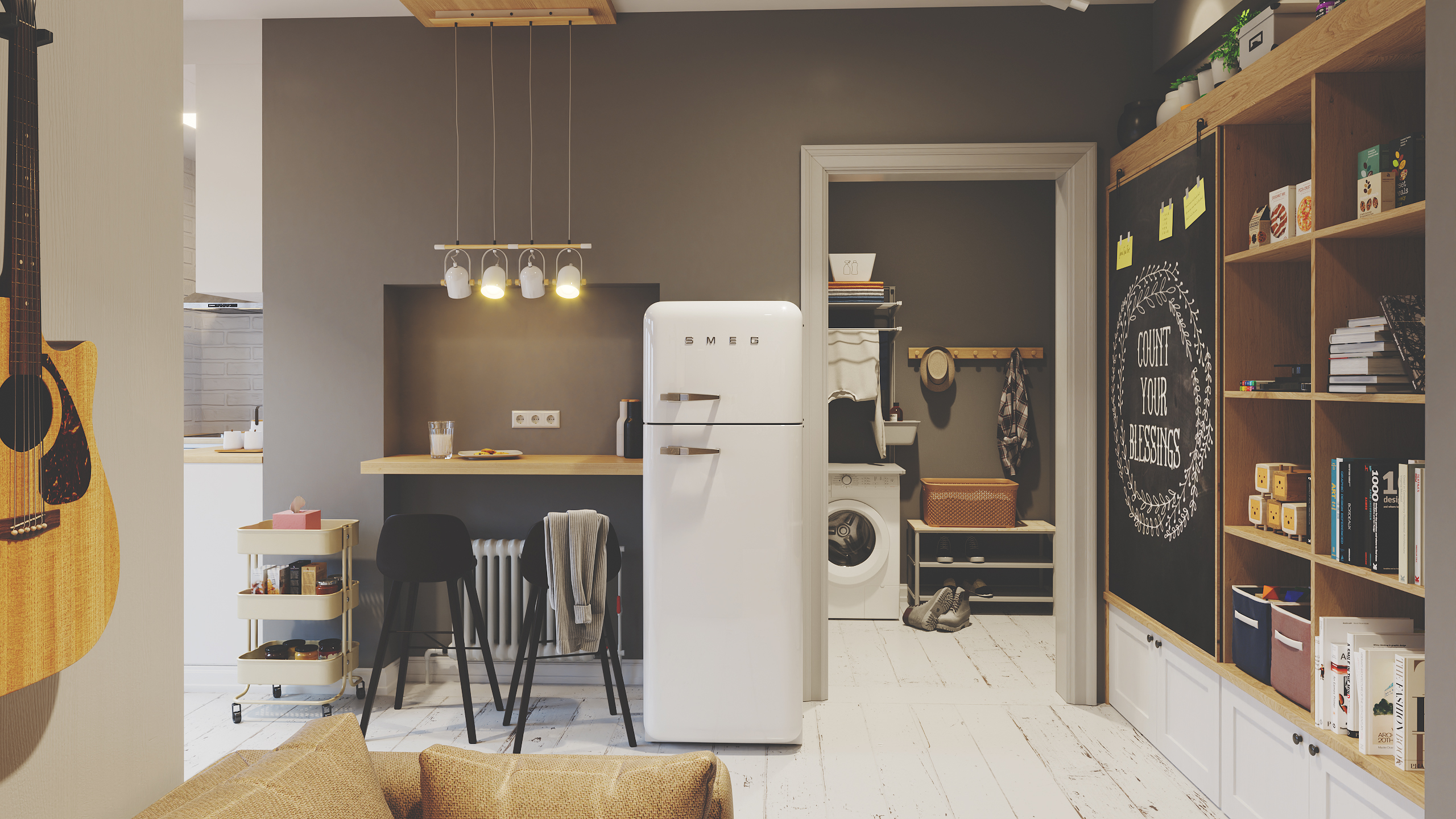 小公寓大设计 | Cinema 4D 助力打造宜居空间-1