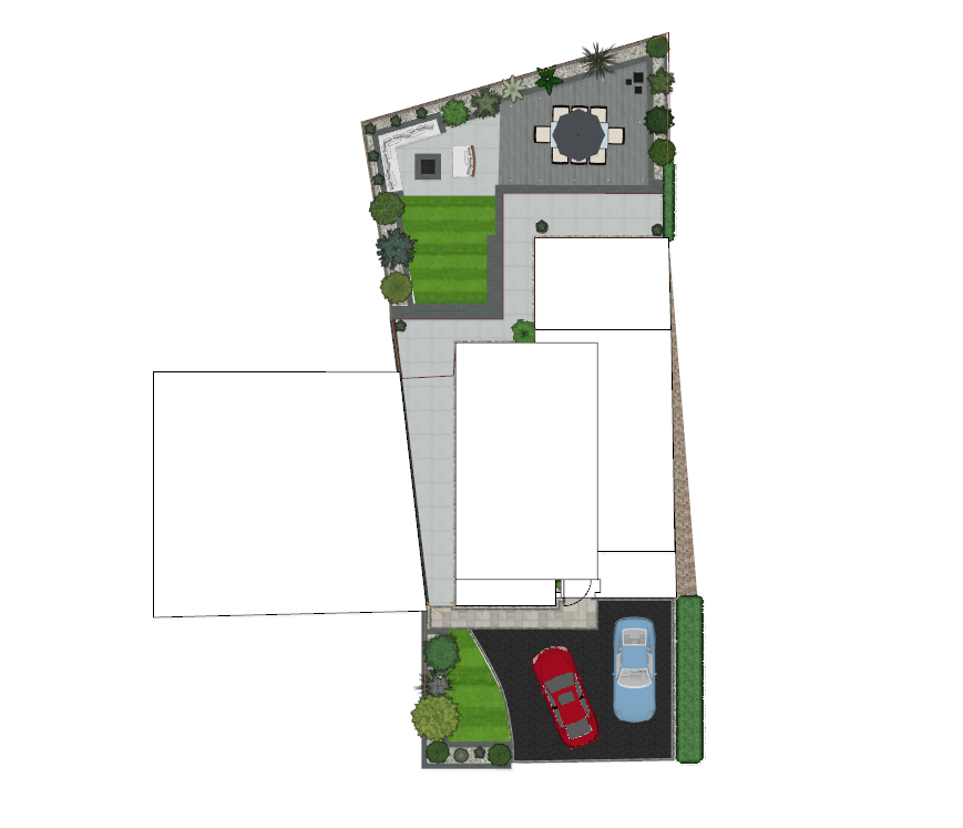当代花园丨Blue Iris Landscapes-20