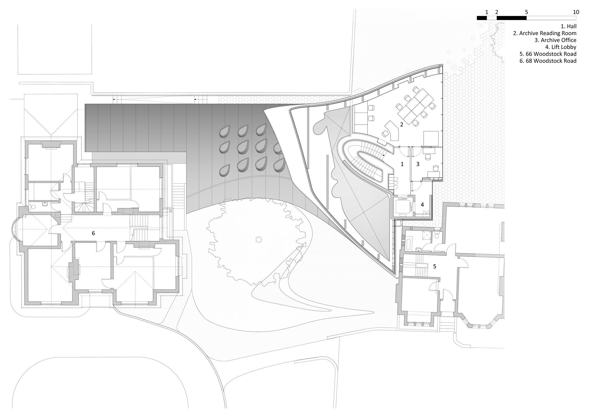 因韦斯特科普为牛津大学建造的建筑·扎哈·哈迪德建筑师事务所-58