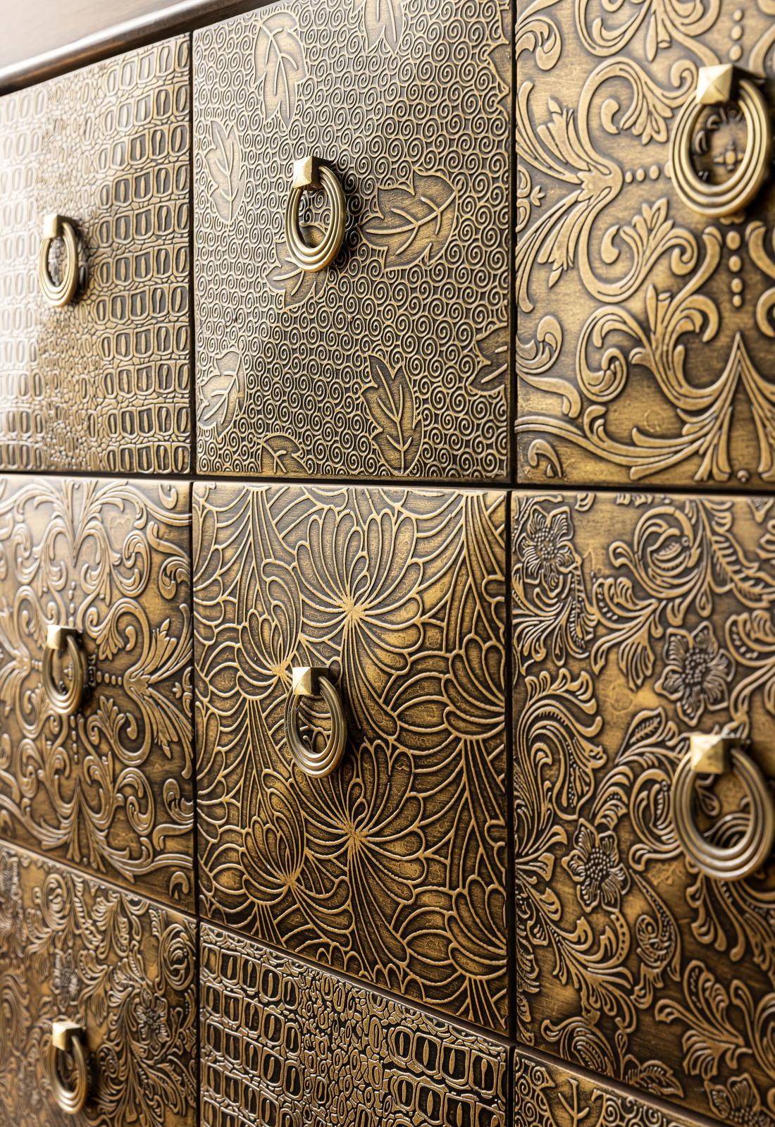 复古美式田园四室两厅设计-14