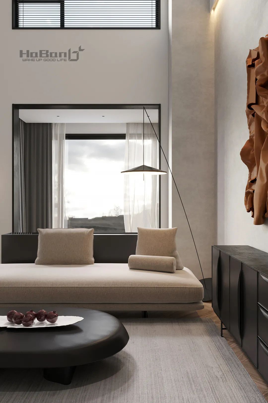 光大广场现代家居，极简与自然的完美融合-18