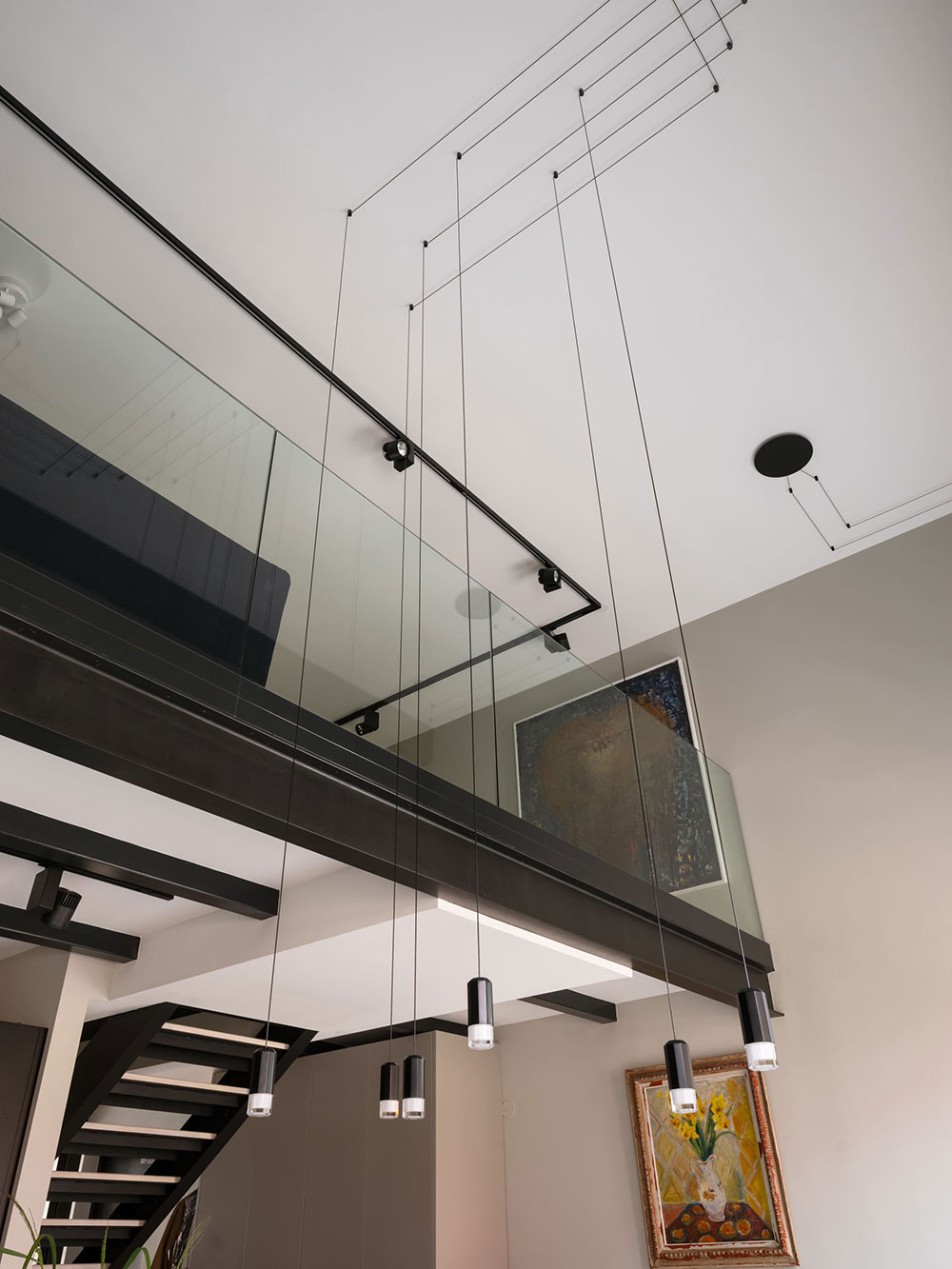 斯德哥尔摩时尚现代复式公寓设计-15