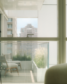 住宅案|信義區｜陽台景觀設計