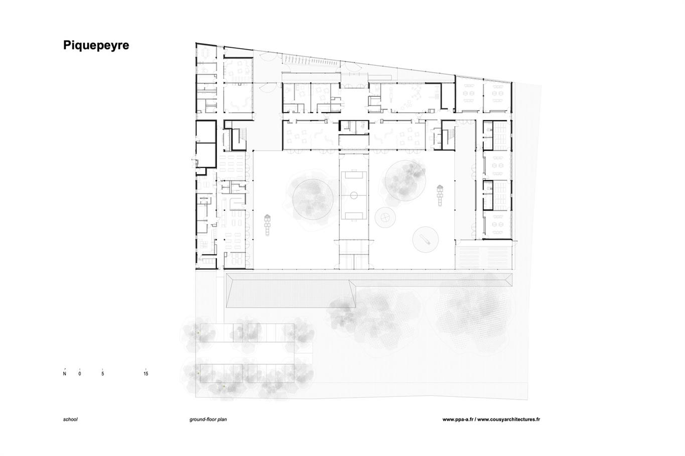 树立标杆的中小学乡村学校设计丨法国图卢兹丨戈者设计-25