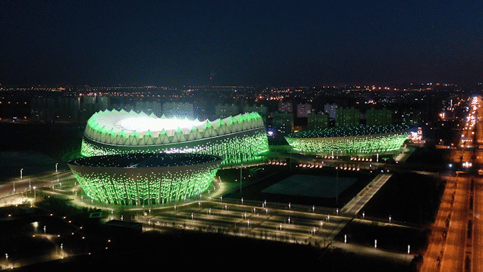长春奥林匹克公园项目夜景照明工程丨中国长春丨深圳市千百辉智能工程有限公司-8