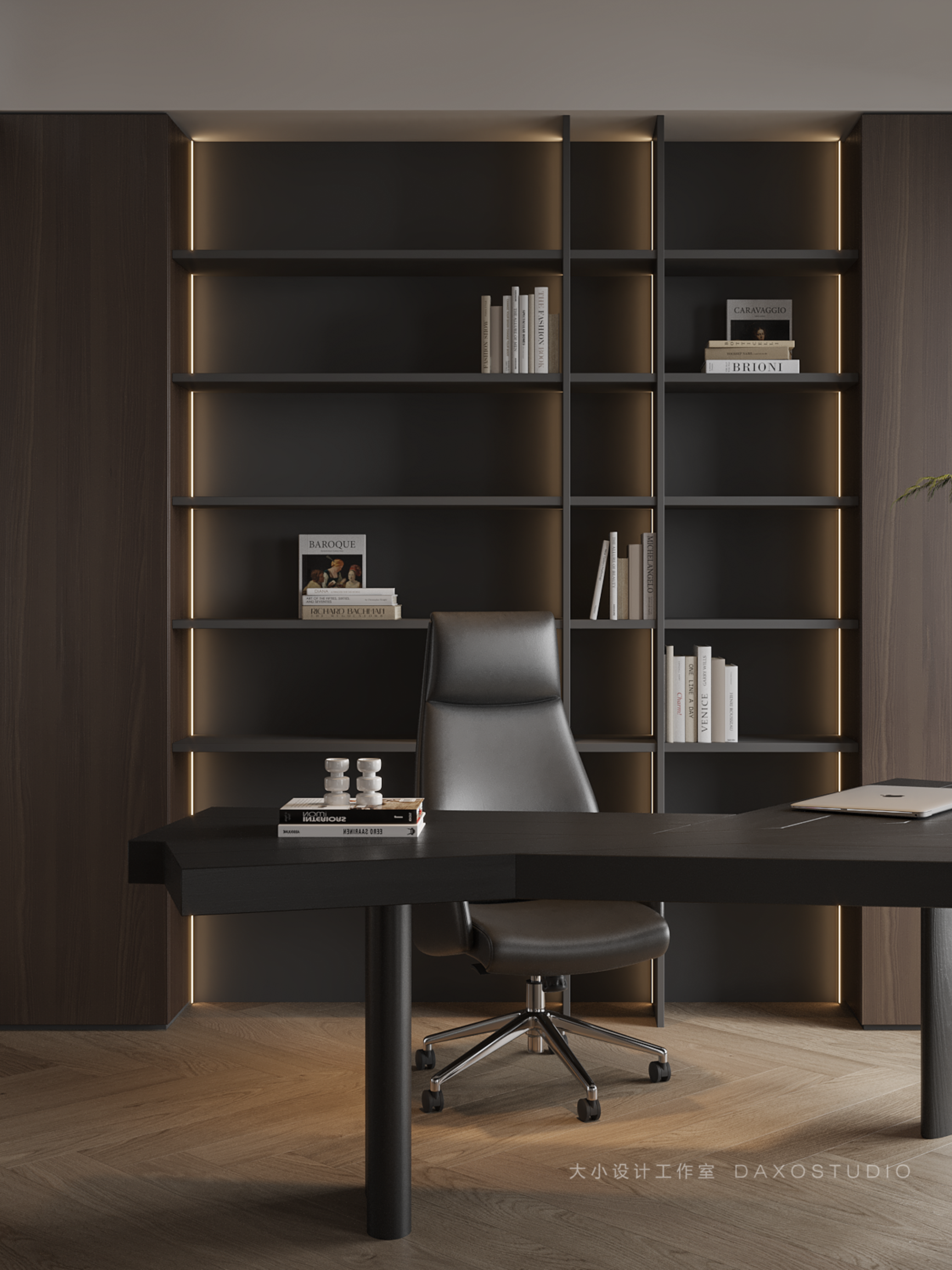 新光·皇庭水岸 520㎡顶复奢宅丨中国福建丨大小设计工作室-41