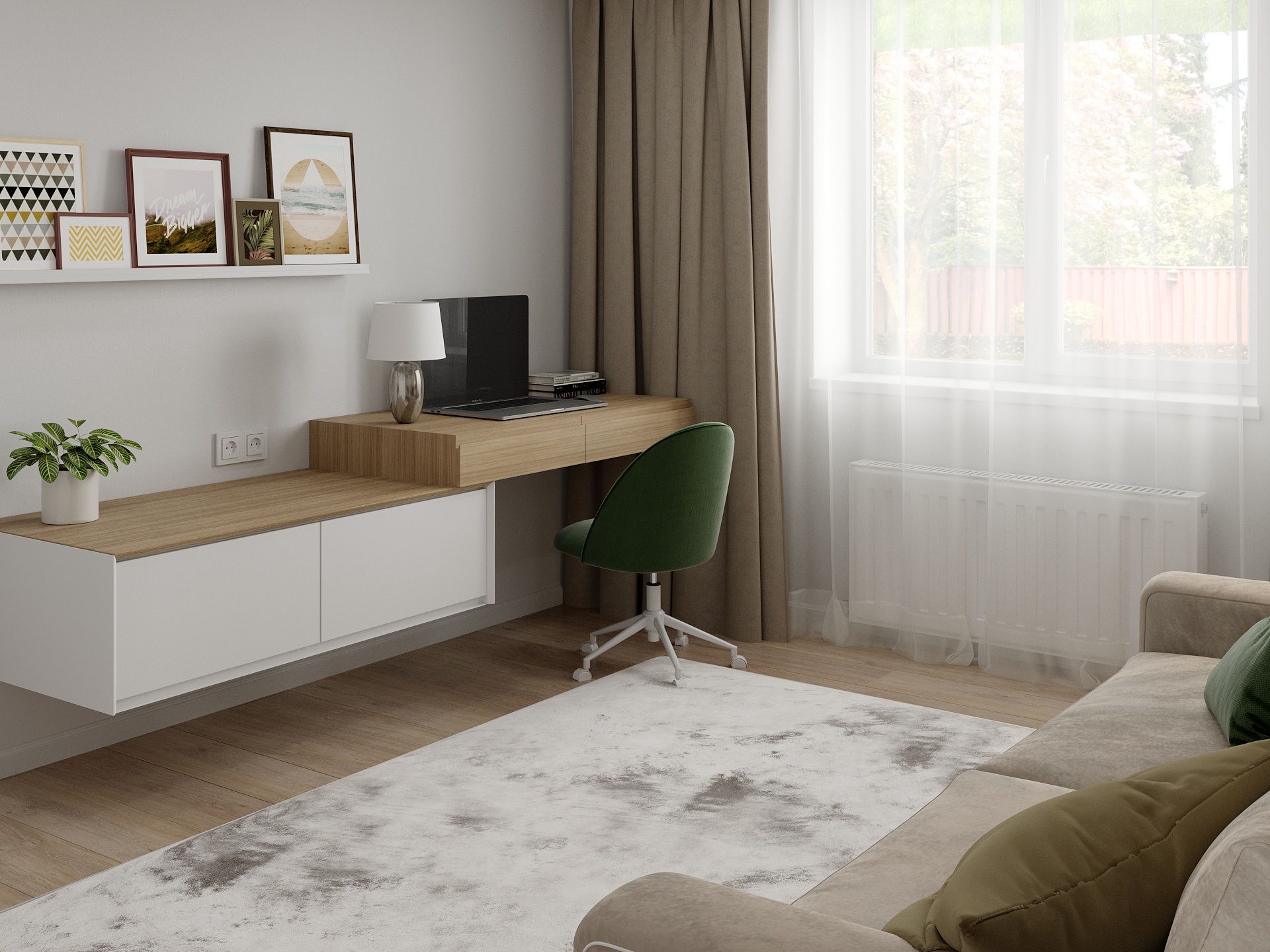 Кімната для гостей, кабінет дизайн-3