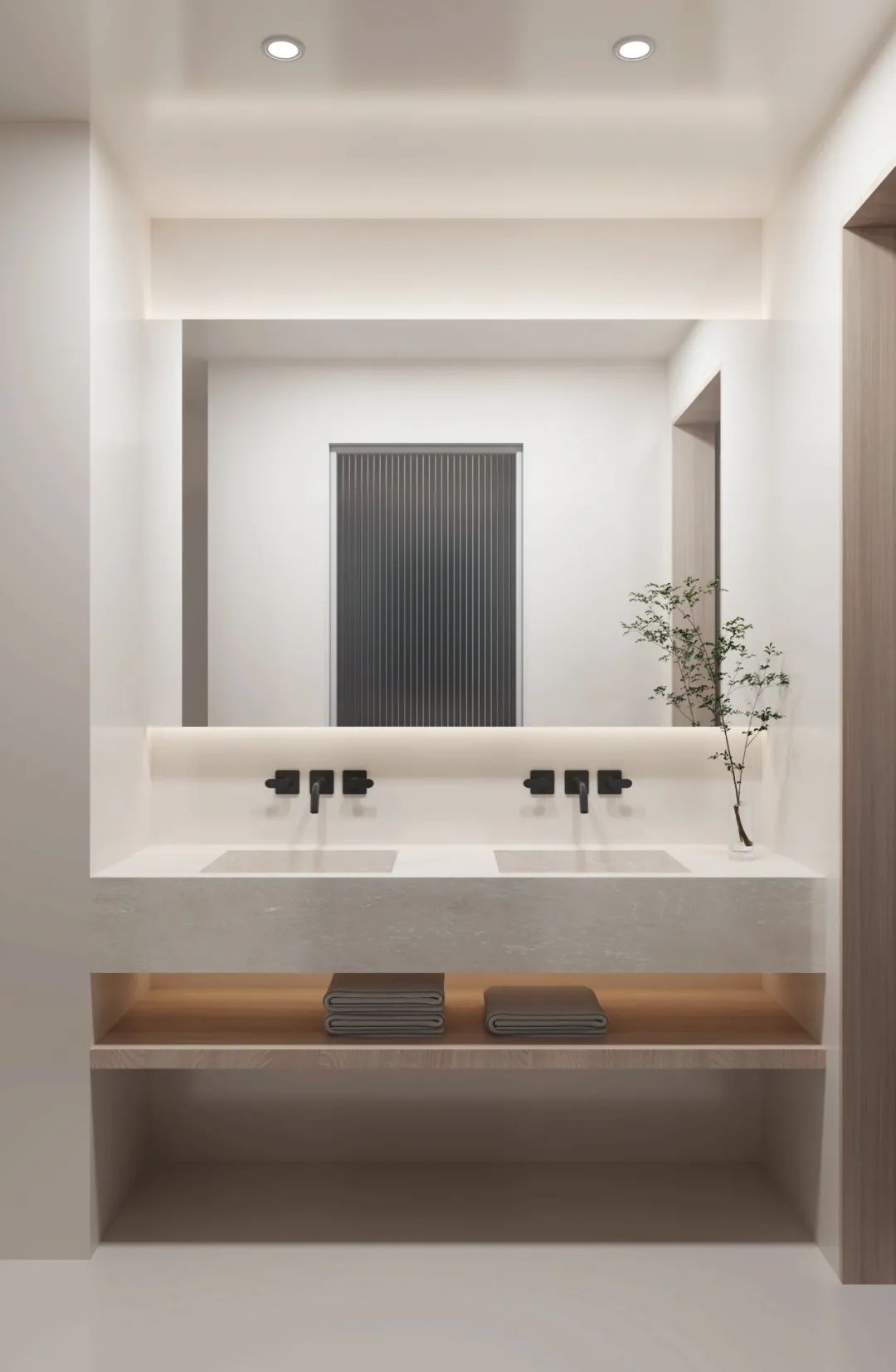 165㎡极简原木系素雅宁静的家丨中国长沙丨周笙笙建筑装饰设计-48