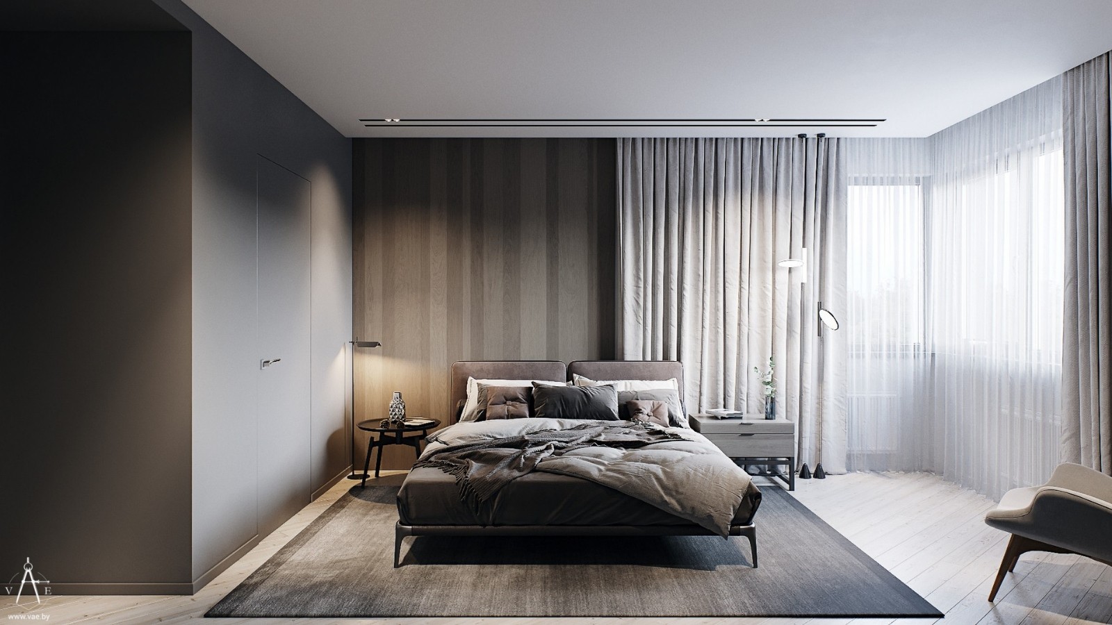 240㎡白俄罗斯现代风独立住宅  VAE设计-26