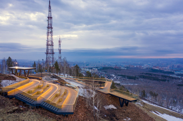 尼古拉耶夫斯卡亚山观景平台丨俄罗斯克拉斯诺亚尔斯克丨“Проектдевелопмент”公司-22