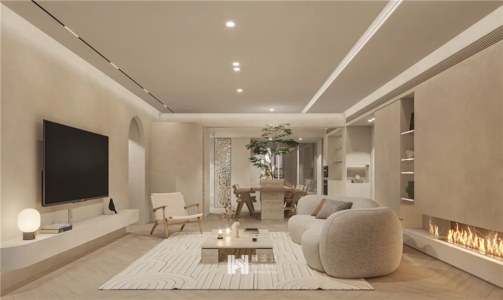 光木为引,探索侘寂风居所的温柔浪漫丨中国上海丨赫设计-53