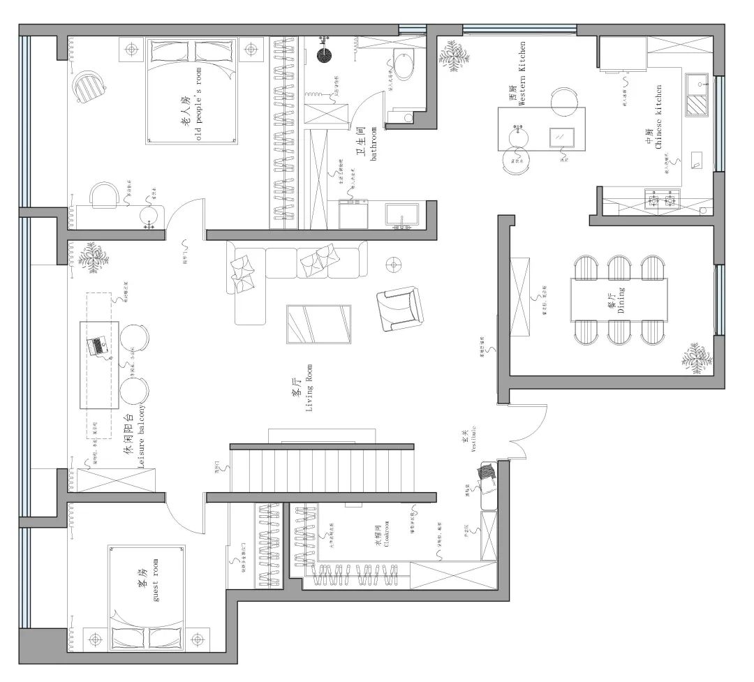 御湖湾简约风设计丨末那识-45