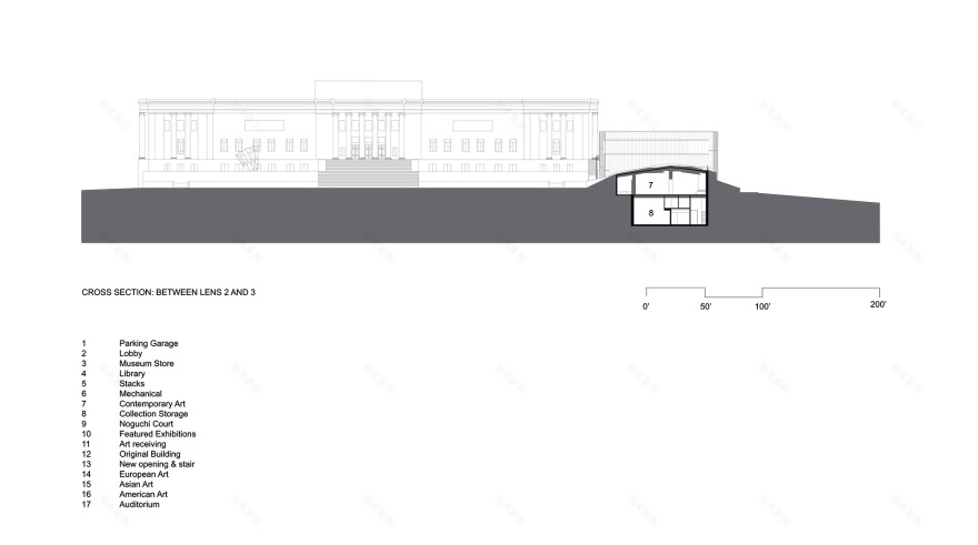 纳尔逊 阿特金斯艺术博物馆扩建项目丨美国堪萨斯城-97