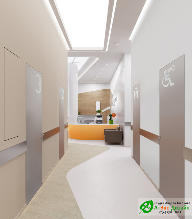 “Счастливый взгляд” 眼科诊所设计项目丨俄罗斯圣彼得堡-8