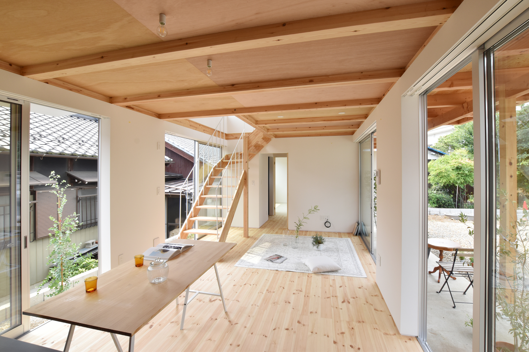 带庭院的房子丨日本丨Hidekazu Kishi Architects-8