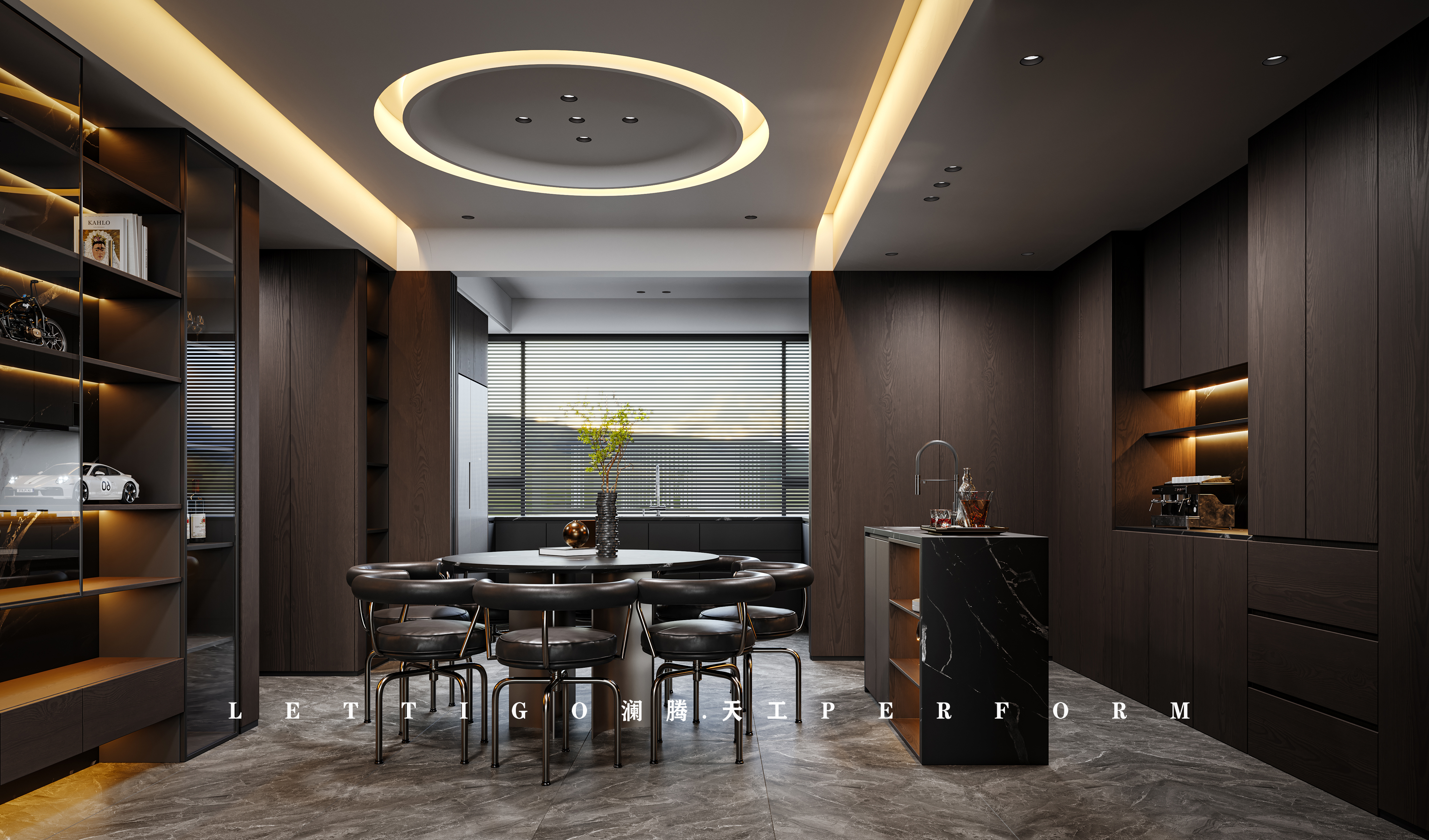 意式风格大平层，既奢华又不浮夸-9