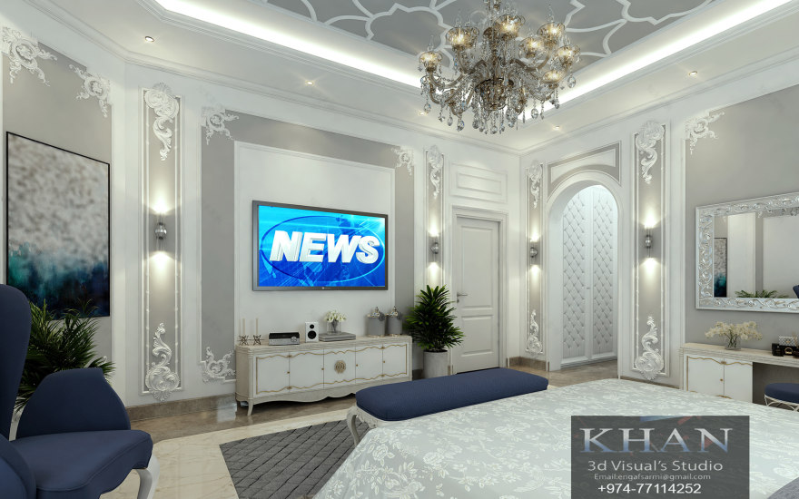 别墅内部丨卡塔尔多哈丨AFSAR KHAN-15