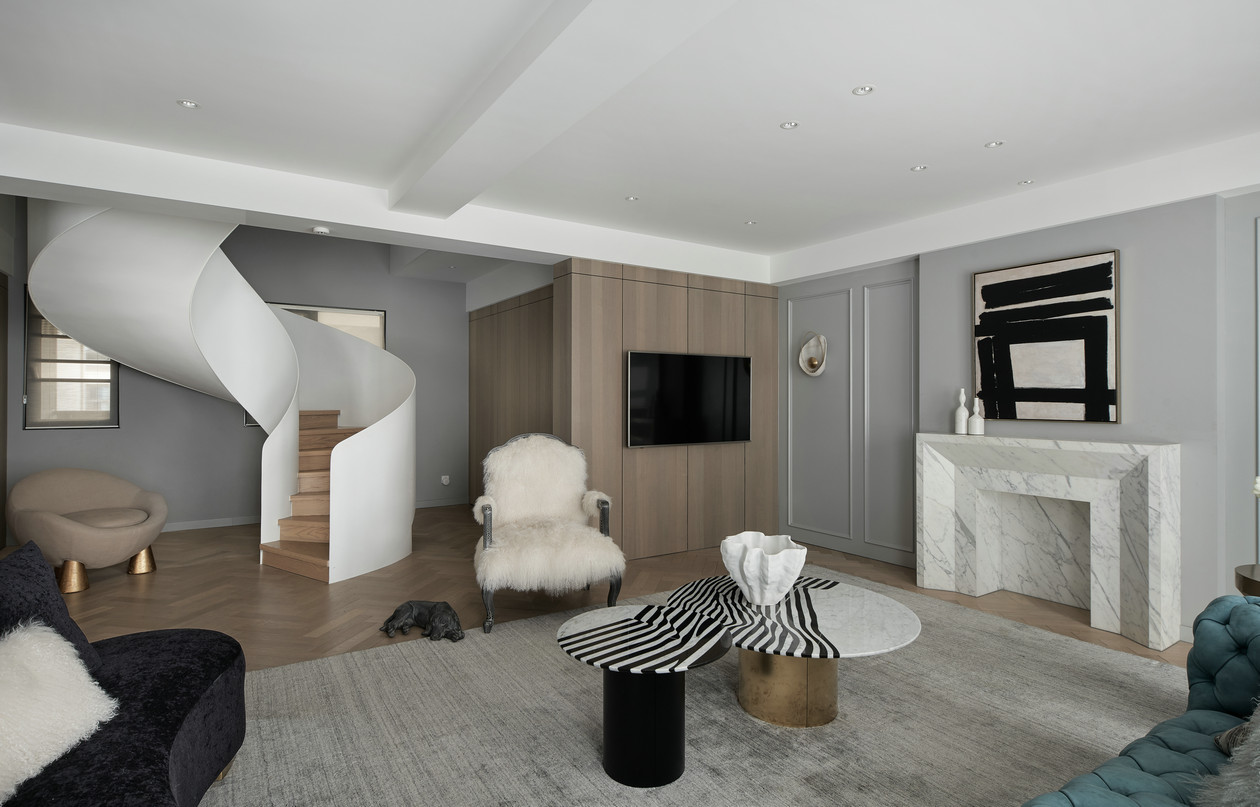 现代简约风的居住空间-14