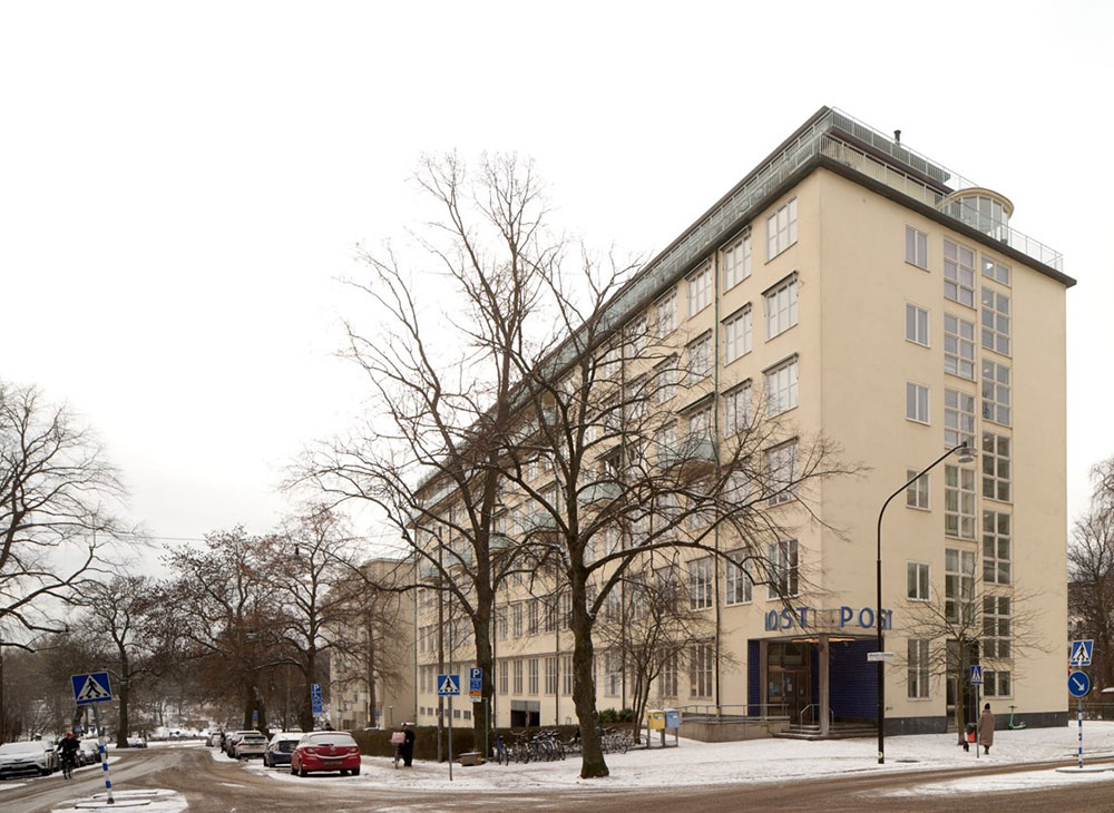 斯德哥尔摩前邮局改造的活力阁楼公寓-27