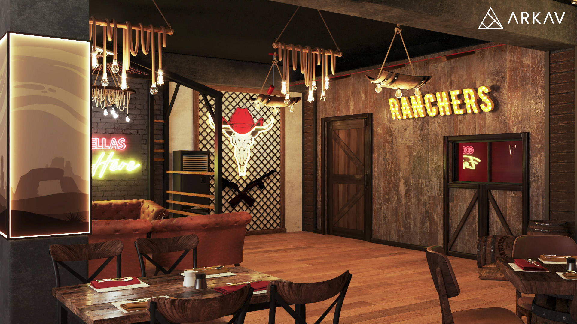 Wild West Theme Fast Food Restaurant - Sialkot Branch-4