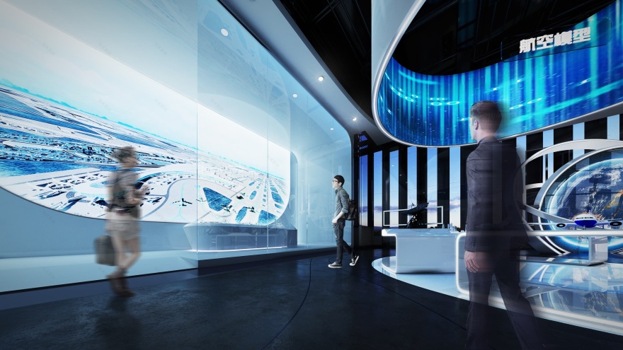 企业展厅设计-12