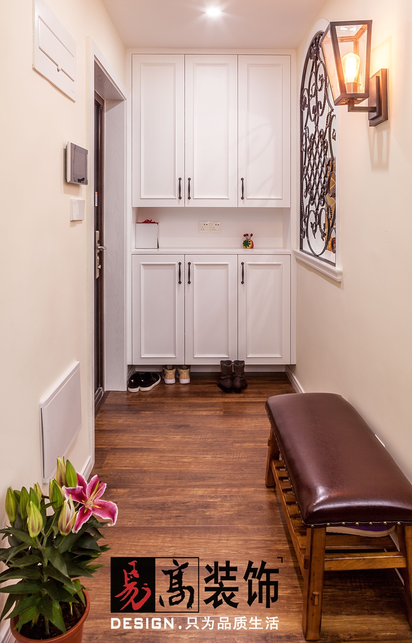 96 平米美式三室两厅，易高装饰打造不一样的空间-5