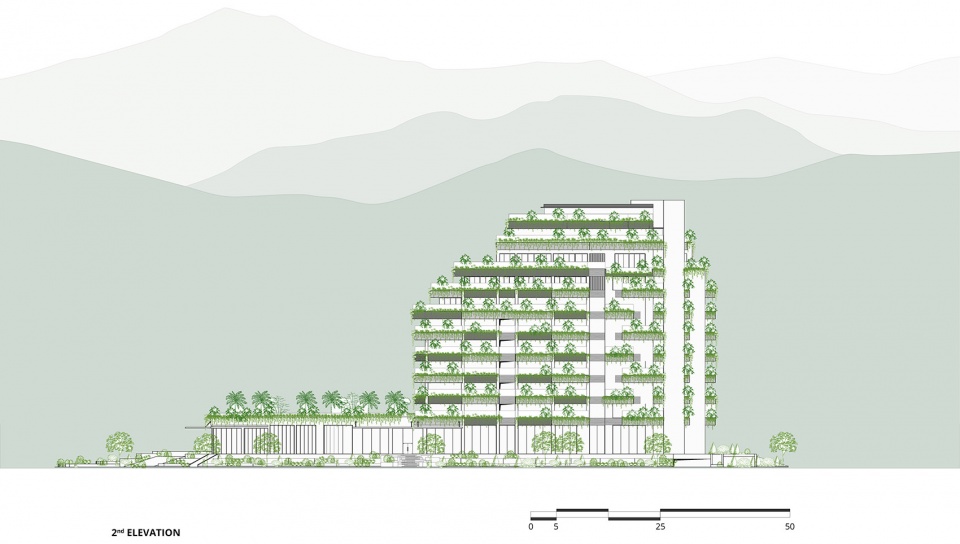 空中森林 · 绿色建筑的典范丨越南丨FLAMINGO ARCHITECTURE-76