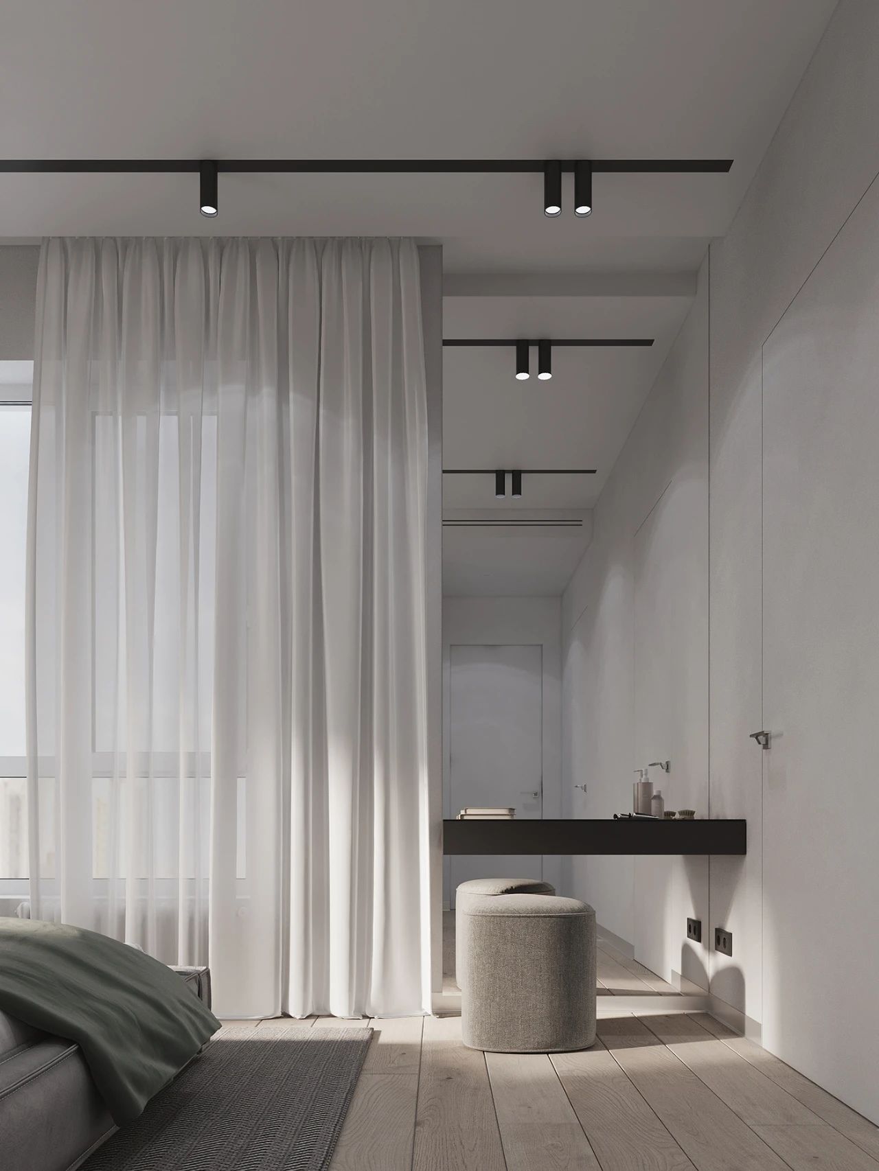 现代简约北欧风家居空间设计丨俄罗斯丨Aspecta Studio-18