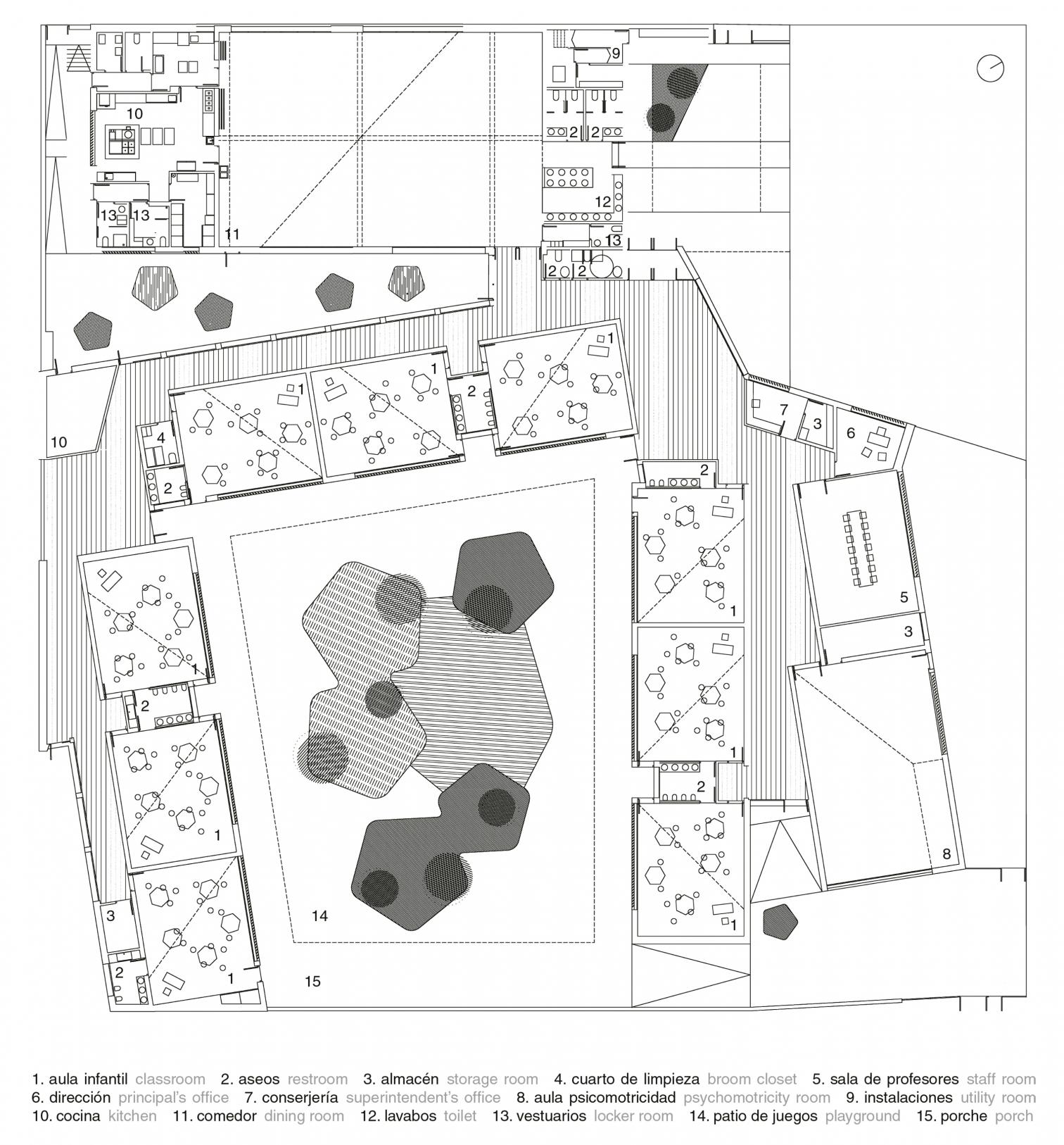 幼儿教育中心的南向拓展 | Zaragoza 的 Arcosur 幼儿园-14