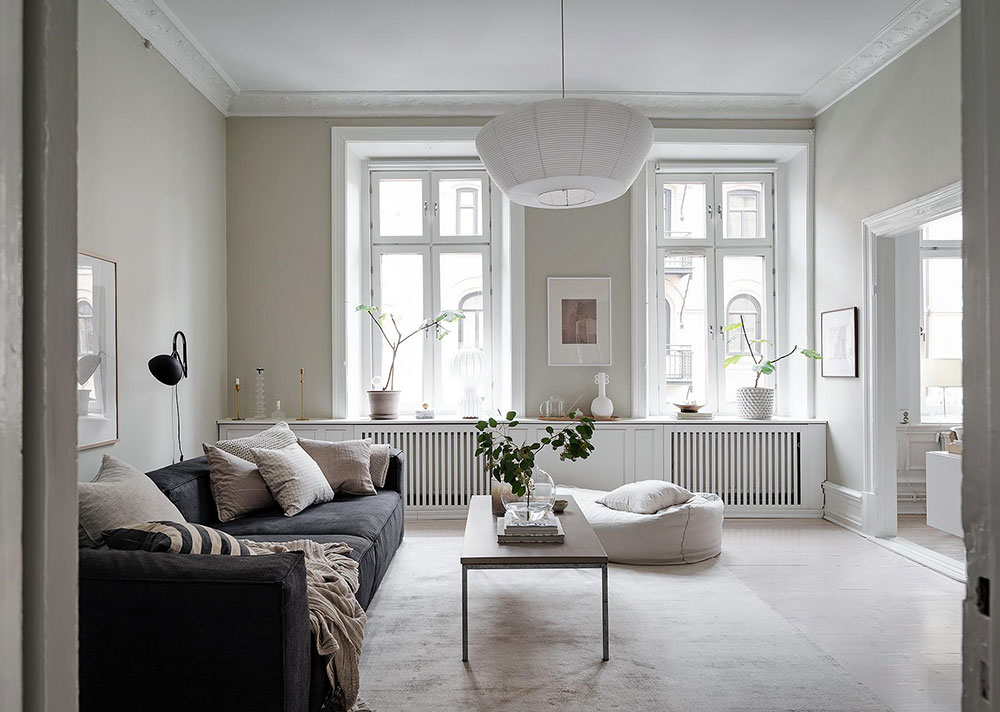 北欧风格瑞典公寓 | 温馨轻盈的优雅设计-1