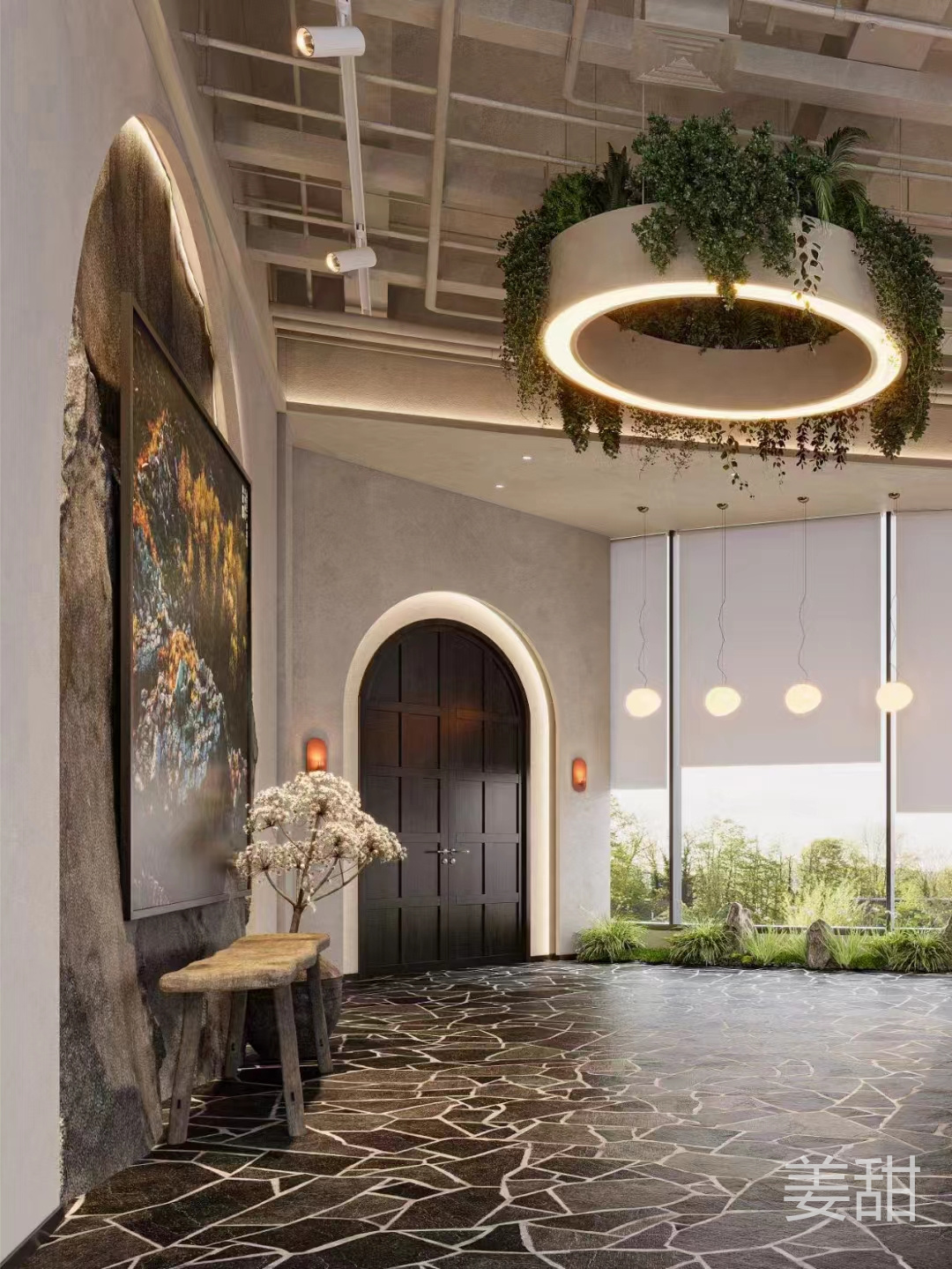 酒店大堂-工装-6