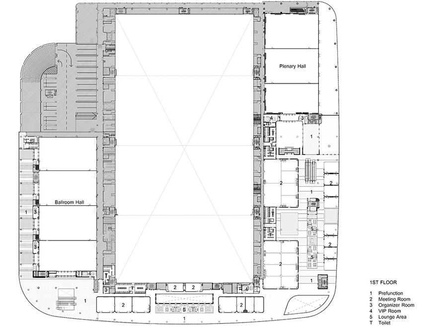 诗丽吉王后国家会议中心室内设计丨泰国曼谷丨Onion-110