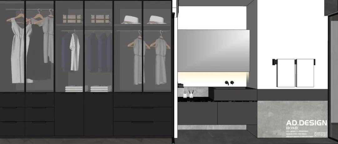 亚町设计 | 建发中央悦府系列 | 现代东方,五十度灰的私宅定制-33