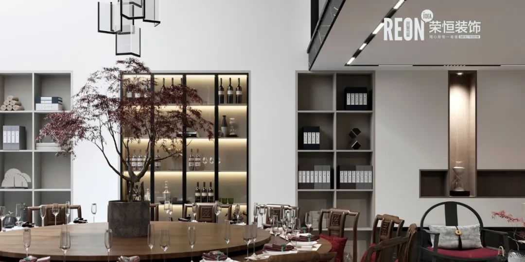 新黄浦花园 860㎡新中式风,演绎古风新魅力-33