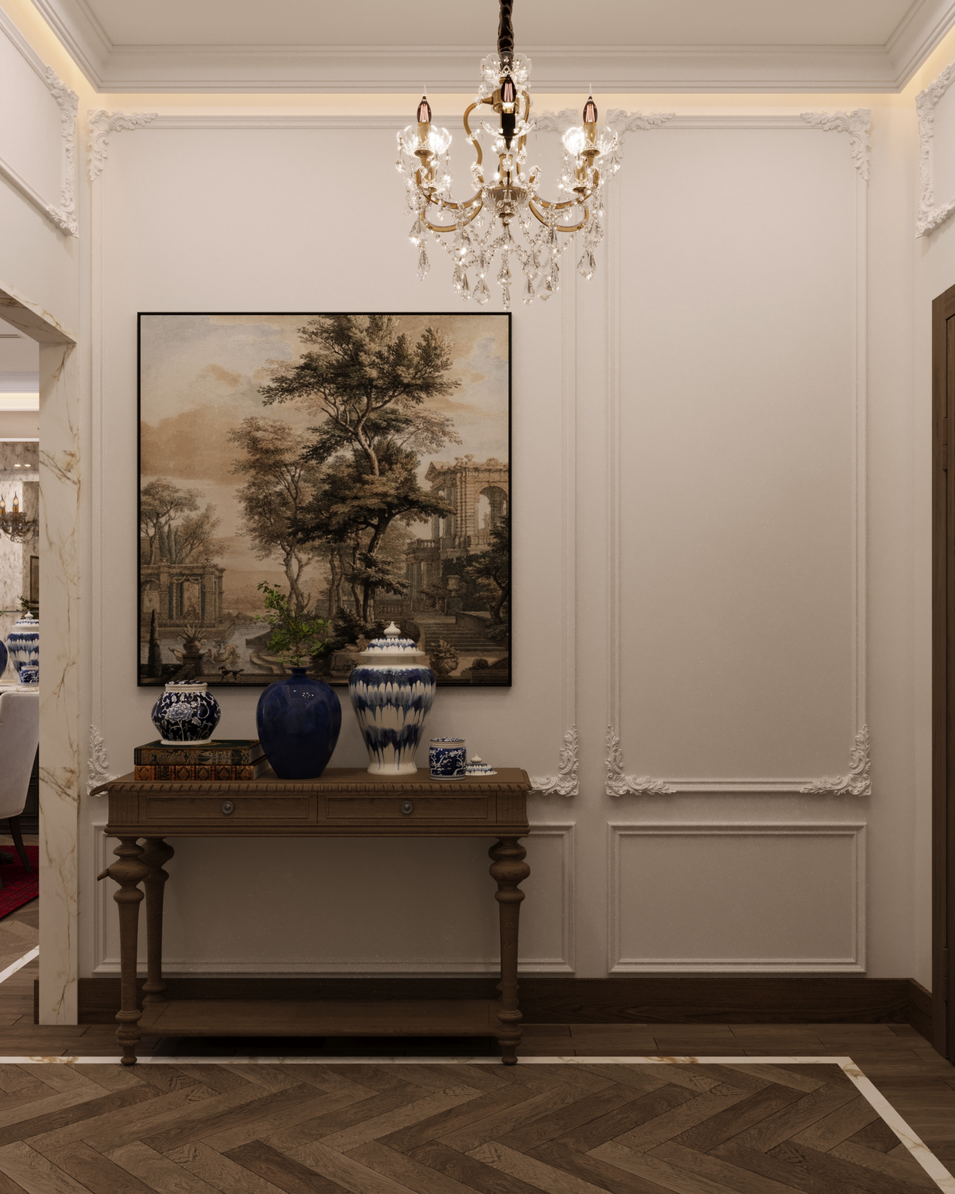 法式风格别墅丨No5 Designs-2