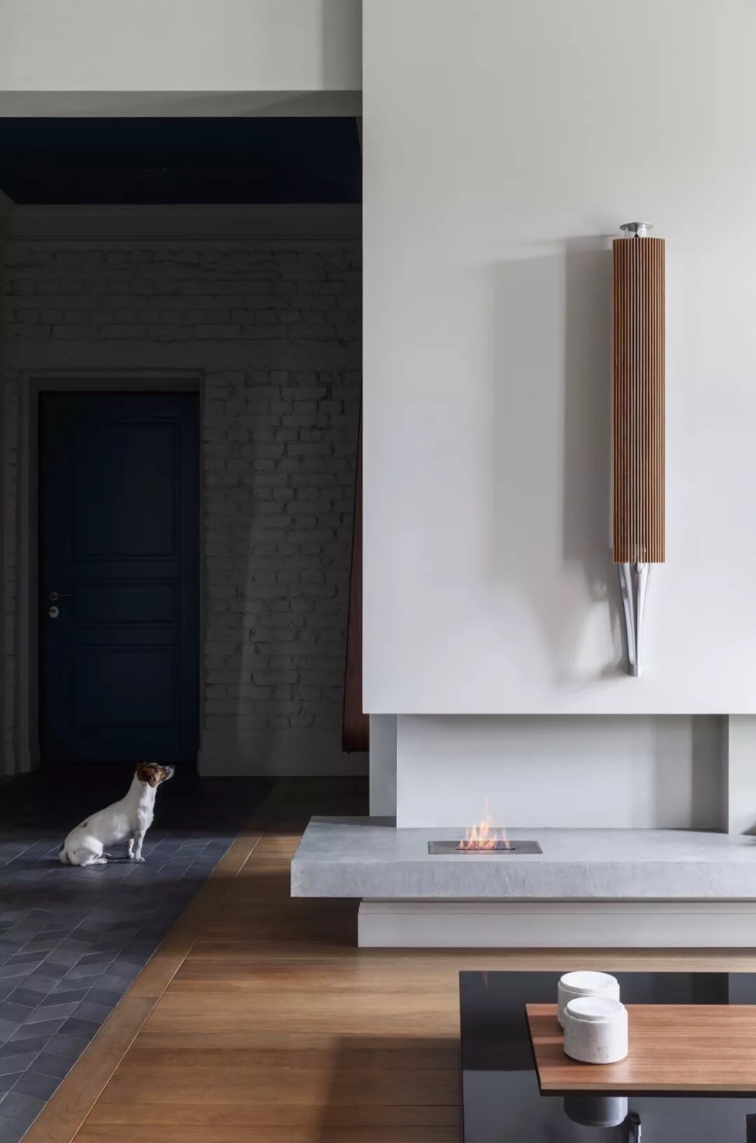 莫斯科现代风公寓设计，刚柔并重的艺术宅邸-53