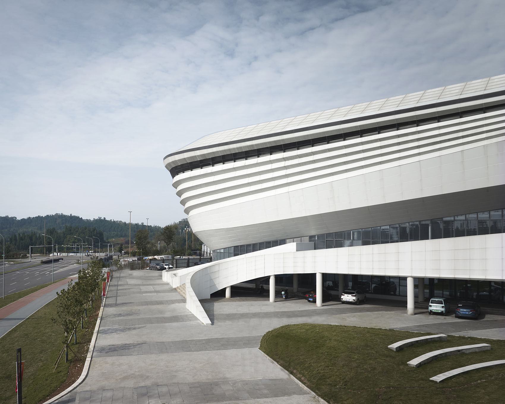 重庆电力高等专科学校潼南校区文体活动中心丨中国重庆丨天津大学设计总院·顾志宏工作室-23