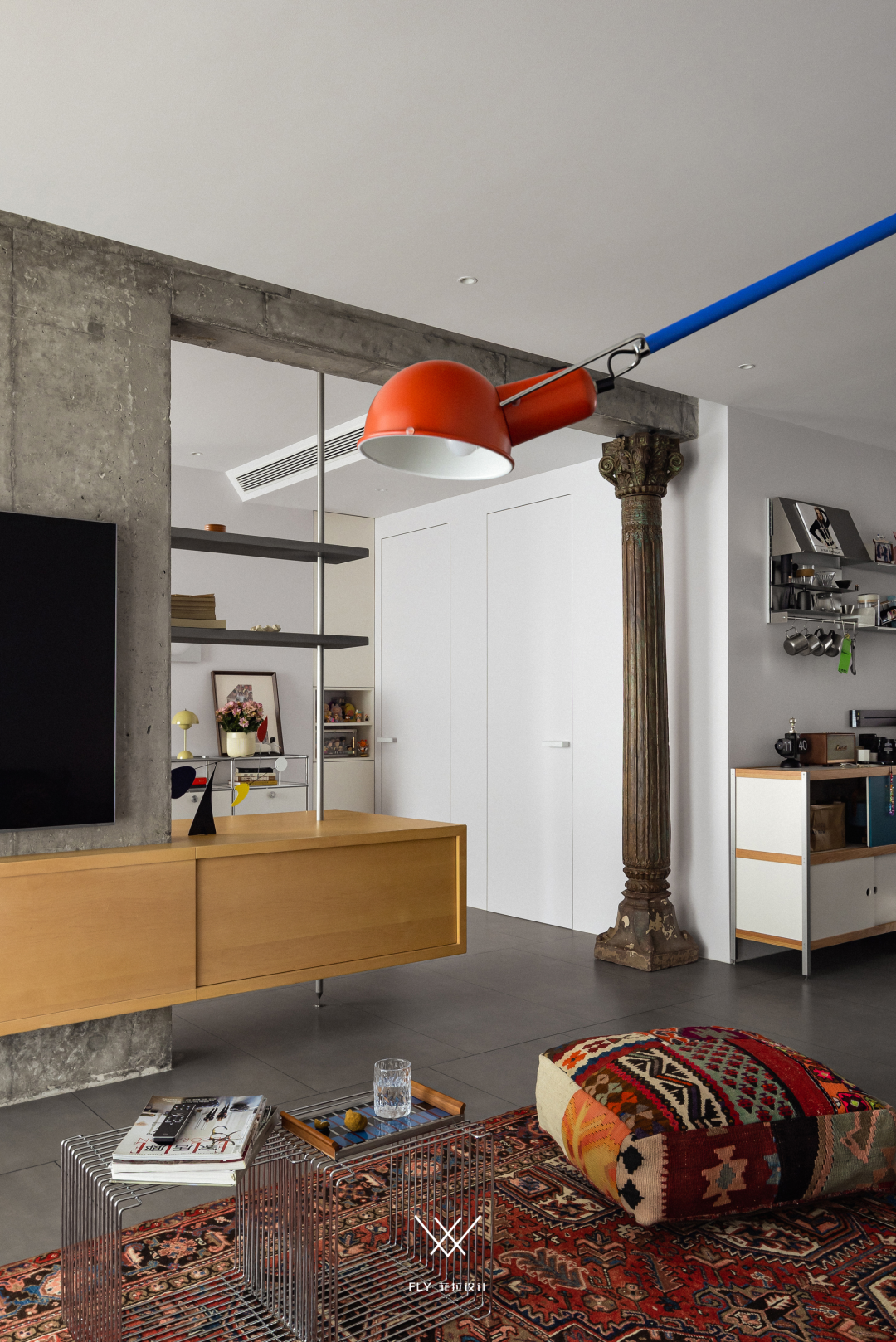 精装房改造 · 包豪斯基因与蒙德里安色彩的碰撞丨中国杭州丨菲拉设计（FLY DESIGN）-10
