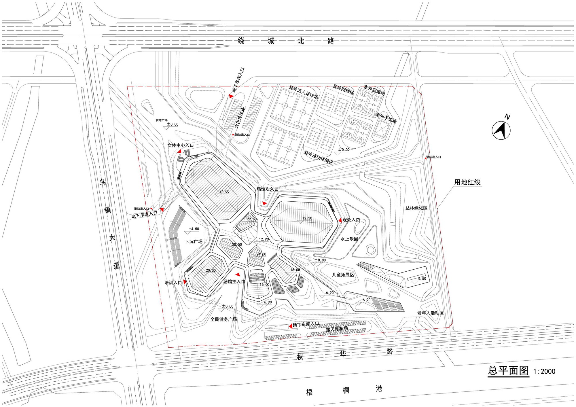 Tongxiang National Fitness Center and Li Ning Sports Park / PT Architecture Design-57