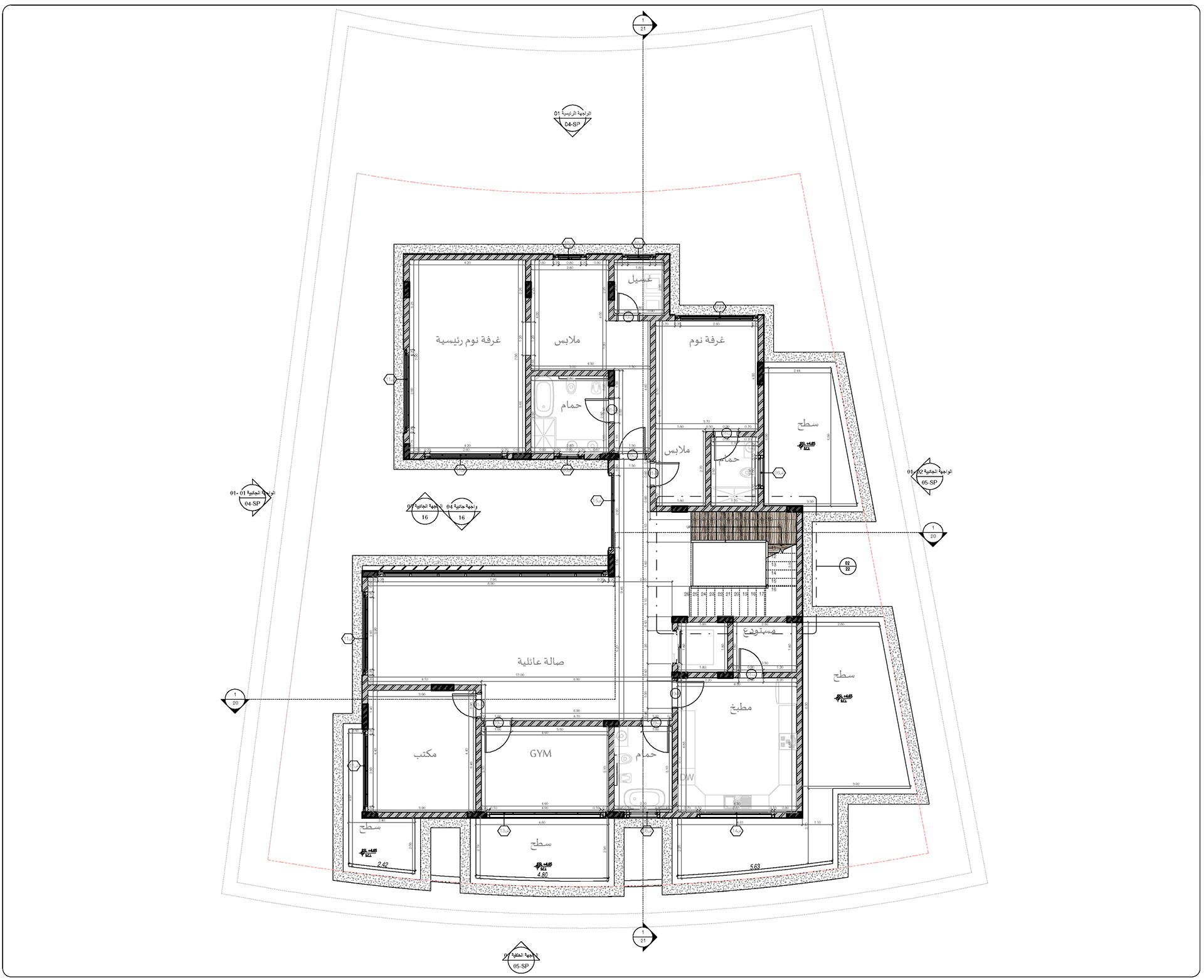 A·Z 住宅  外部包装丨沙特阿拉伯丨Bariq Consultants-8